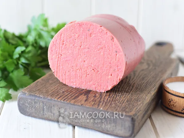 Фото блюда: Колбаса из нута