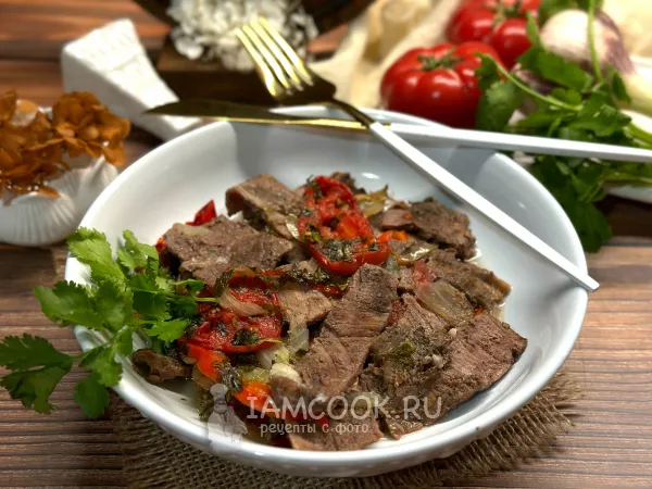 Фото блюда: Говядина по-восточному