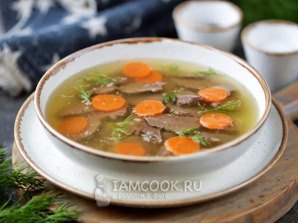 Фото блюда: Холодец из свиного сердца