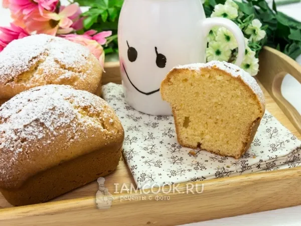 Фото блюда: Кекс на желтках