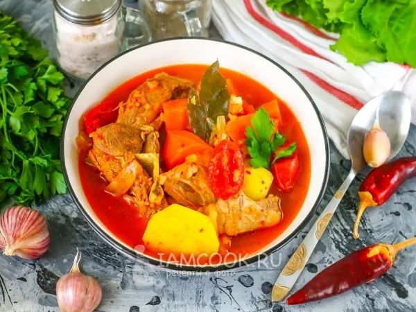 Фото блюда: Каурма-шурпа