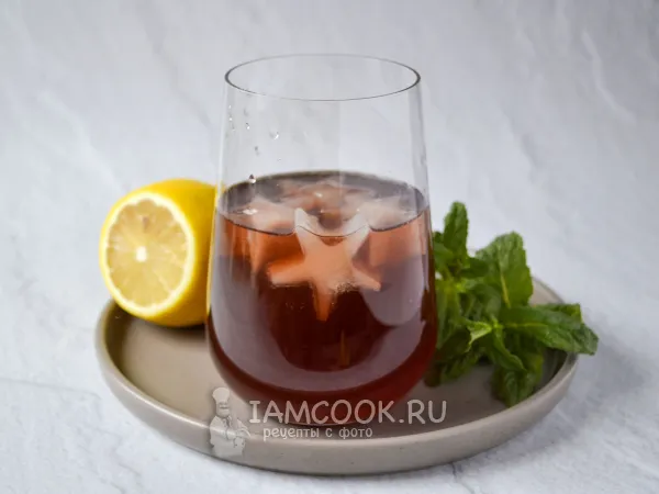 Фото блюда: Коктейль с гранатовым соком (безалкогольный)