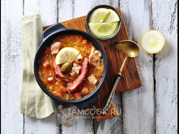 Фото блюда: Солянка из квашеной капусты