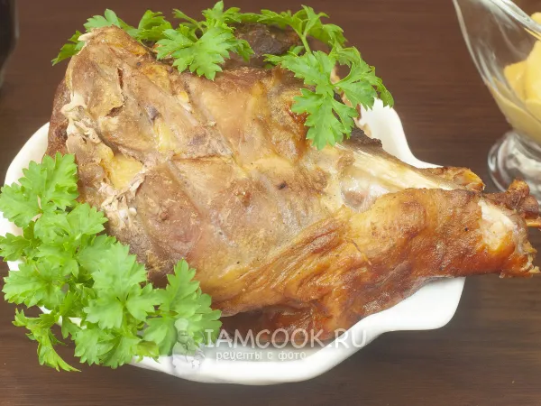Фото блюда: Голень индейки в аэрогриле