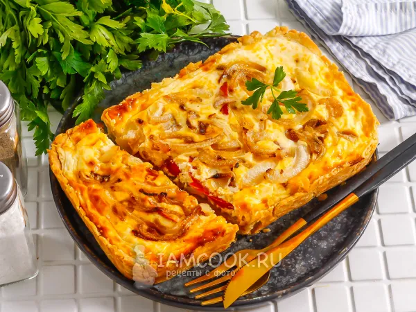 Фото блюда: Луковый тарт