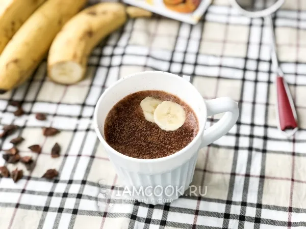 Фото блюда: Тёплое банановое какао