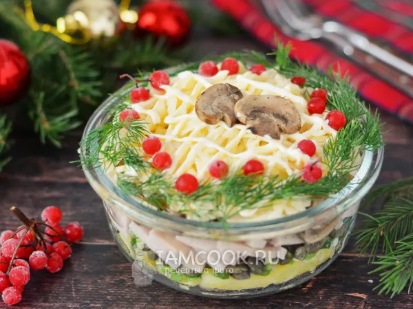 Фото блюда: Салат «Новогодняя сказка»
