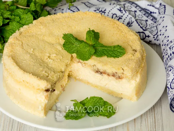 Фото блюда: Королевская ватрушка с вареньем