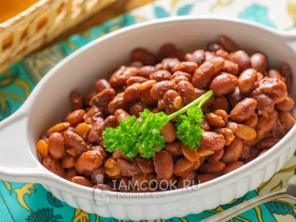 Фото блюда: Фасоль с томатной пастой