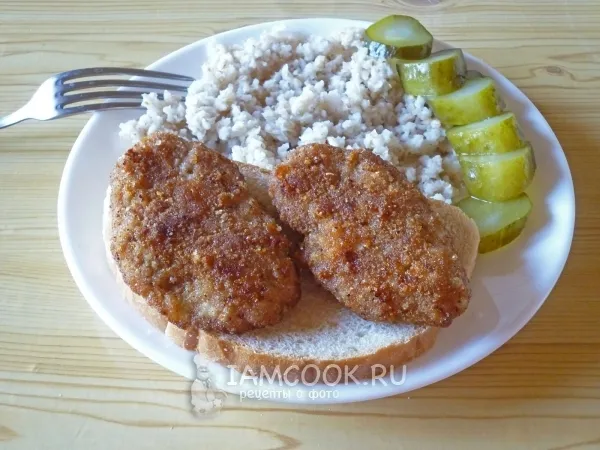 Фото блюда: Котлеты из свинины как в школе