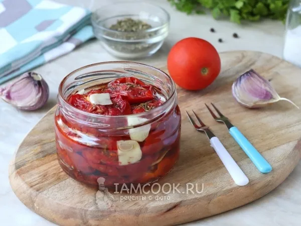 Фото блюда: Вяленые помидоры в микроволновке