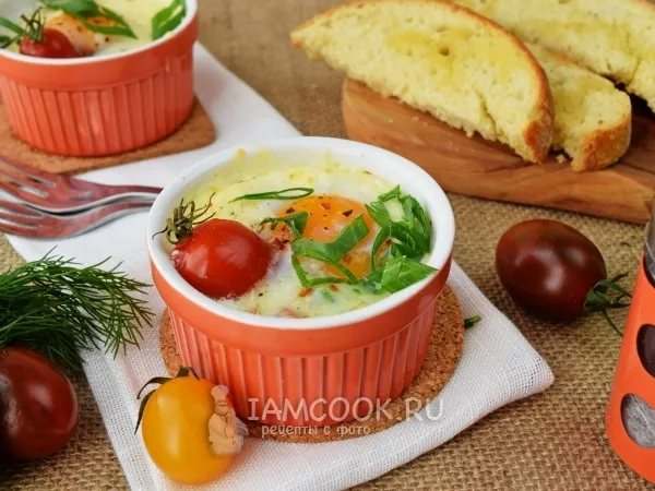 Фото блюда: Яйца кокот