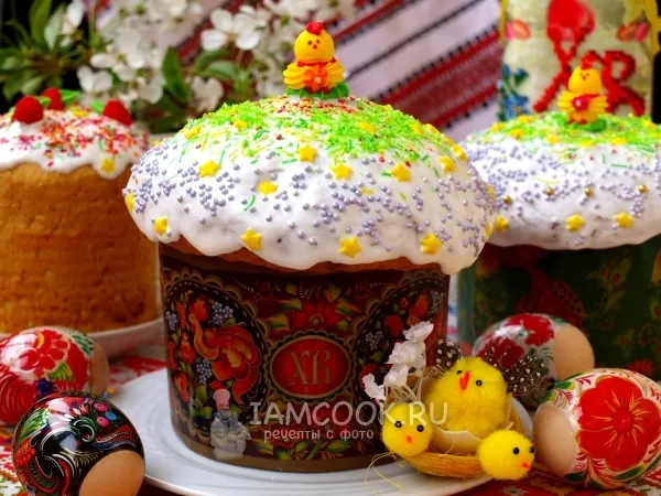 Фото блюда: Заварной кулич