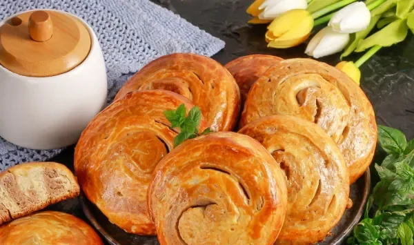Фото блюда: Булочки с какао и сахаром