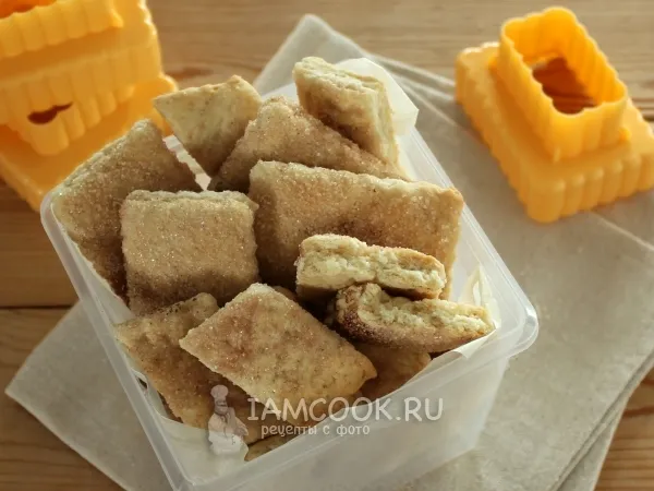 Фото блюда: Постное песочное печенье