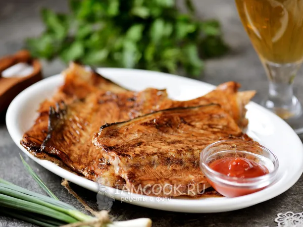 Фото блюда: Хребты лосося в духовке