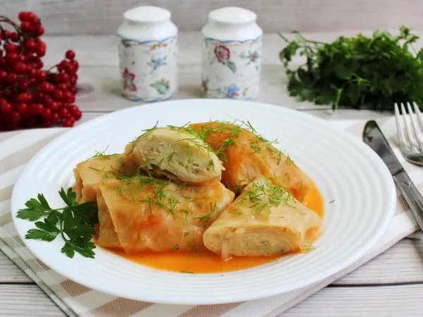 Фото блюда: Голубцы с рыбой