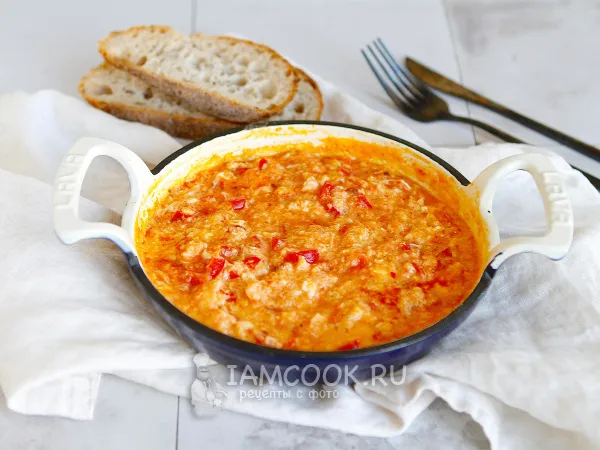 Фото блюда: Менемен с сыром