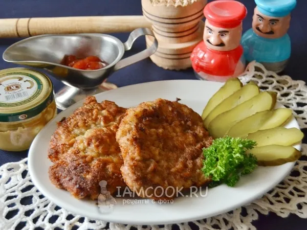 Фото блюда: Шницель из говядины