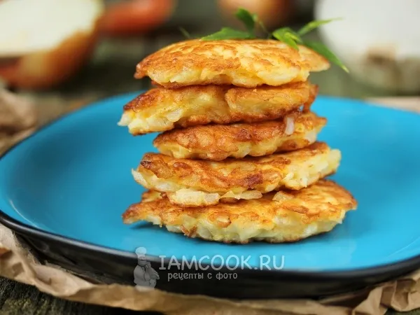 Фото блюда: Луковые оладьи «Слёзы счастья»