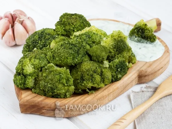 Фото блюда: Брокколи на пару в мультиварке