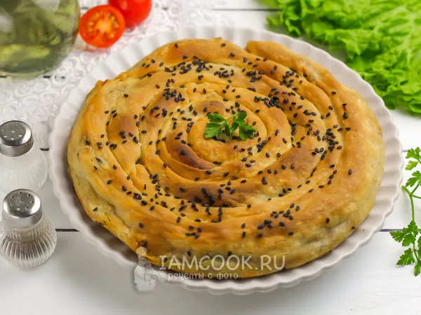 Фото блюда: Бурек с картофелем