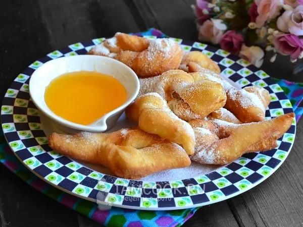 Фото блюда: Вергуны на кефире (пышные)