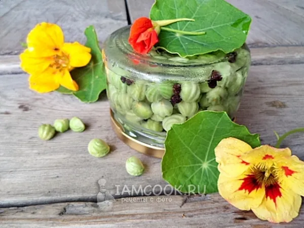 Фото блюда: Каперсы из настурции