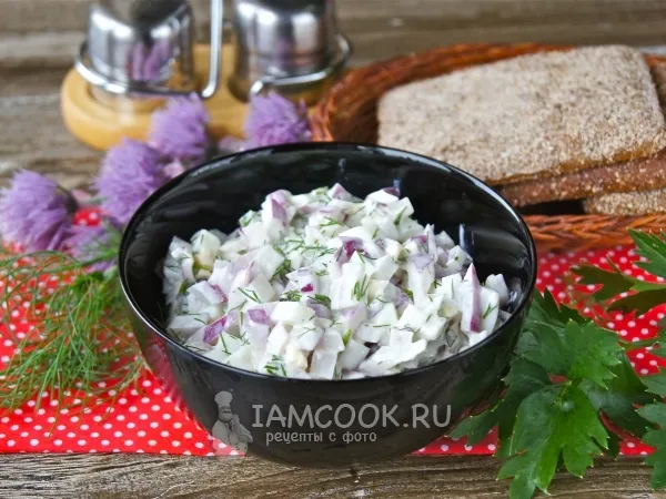 Фото блюда: Луковый салат