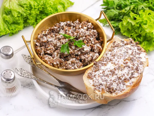 Фото блюда: Грибное масло