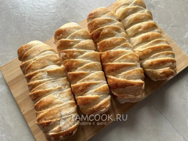 Фото блюда: Безглютеновые сосиски в тесте