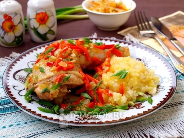 Фото блюда: Куриные ножки на сковороде