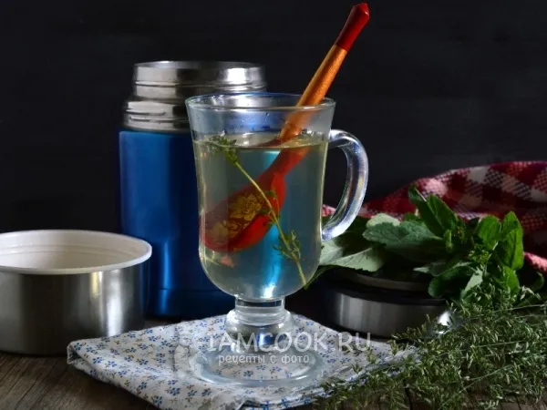 Фото блюда: Травяной чай в термосе