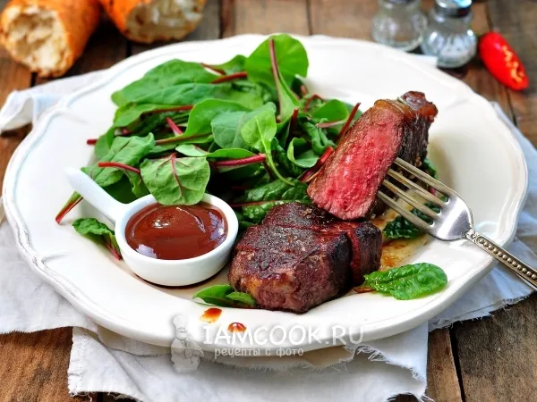 Фото блюда: Стейк Нью Йорк