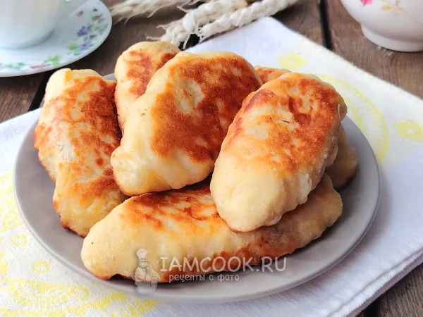 Фото блюда: Пирожки с квашеной и свежей капустой