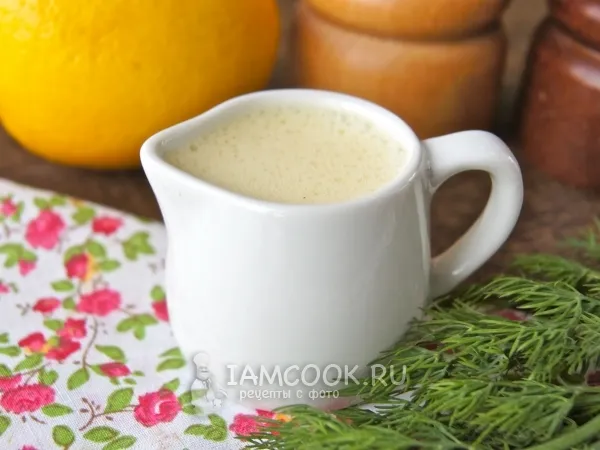 Фото блюда: Яичный соус