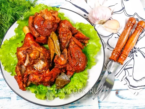 Фото блюда: Тушеная баранина в соевом соусе