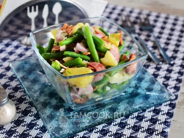 Фото блюда: Льежский салат со стручковой фасолью