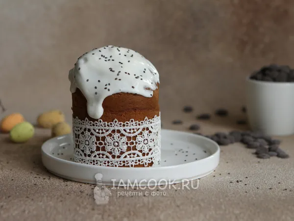 Фото блюда: Кулич пасхальный в аэрогриле