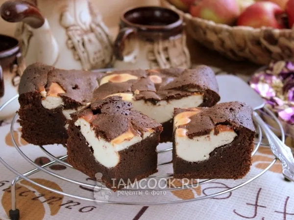 Фото блюда: Брауни с творогом