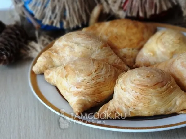 Фото блюда: Слоеные булочки с вареньем
