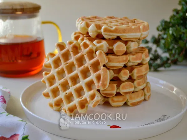 Фото блюда: Кунжутные вафли (с кунжутом)