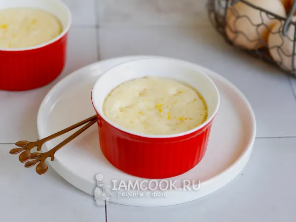 Фото блюда: Сладкий омлет с молоком