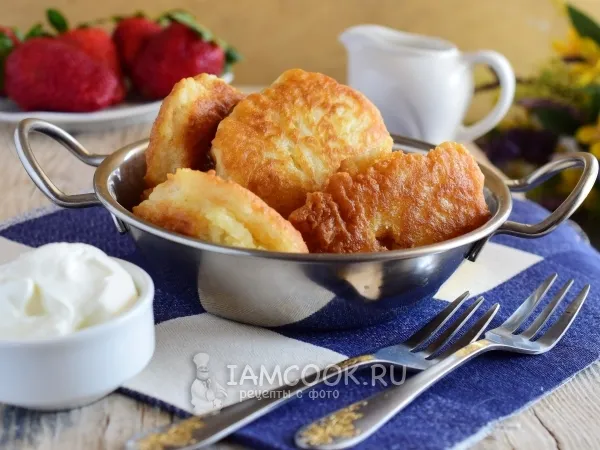 Фото блюда: Оладьи на майонезе