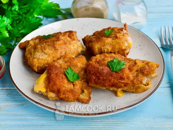 Фото блюда: Кордон блю из свинины