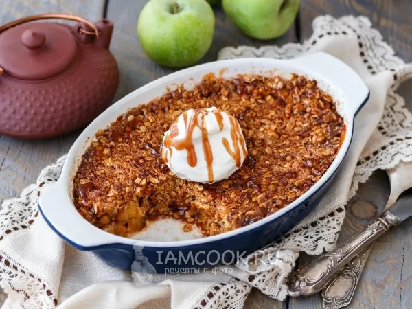 Фото блюда: Яблочный крисп