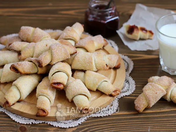 Фото блюда: Трубочки с повидлом