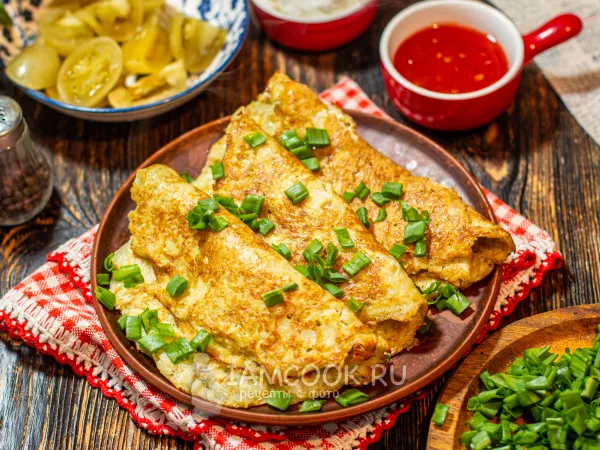 Фото блюда: Картофельные блины без муки