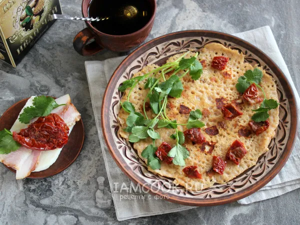 Фото блюда: Чечевичный блин на завтрак