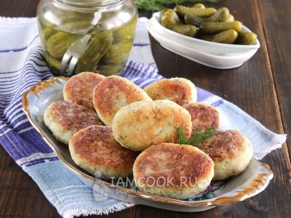 Фото блюда: Котлеты куриные с манкой